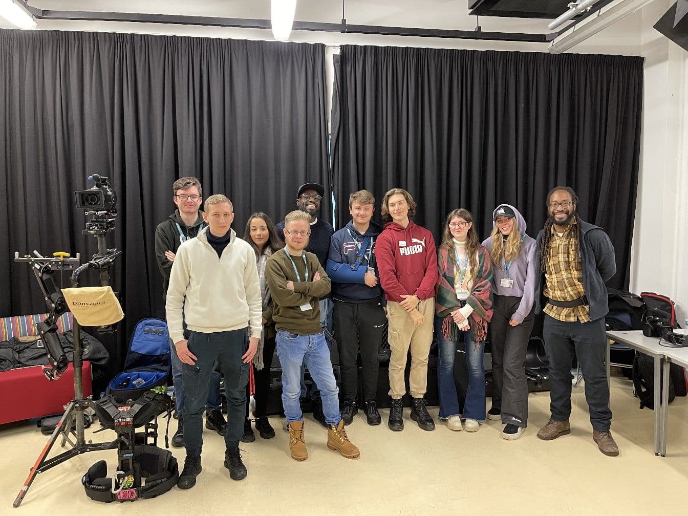 Group workshop with students