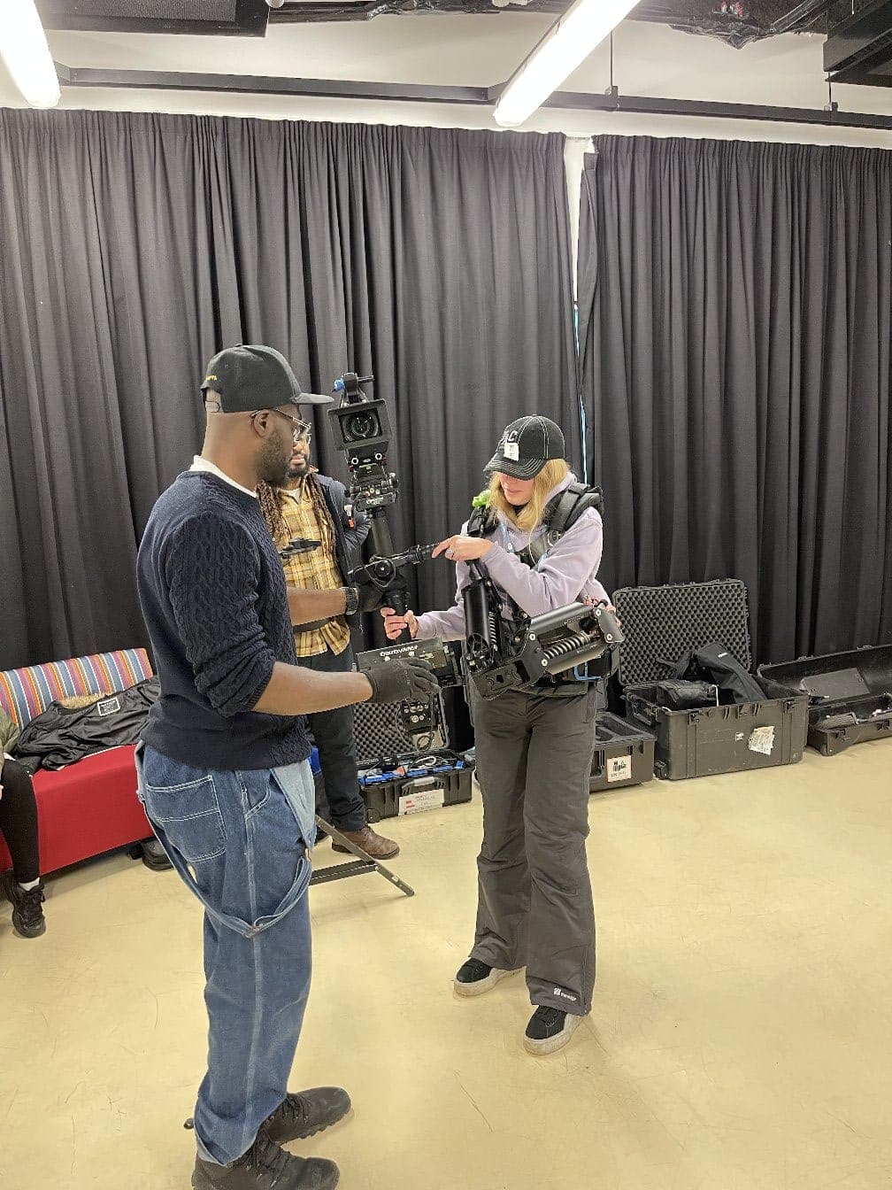 Detailed camera training instruction